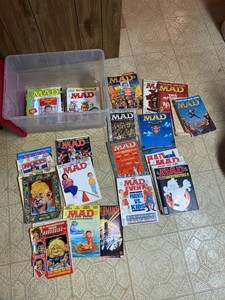 Group Vintage MAD Magazines & Humor Comics 1950s-1980s Collection