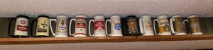 Group Vintage Thermo-Serv Beer Advertising Mugs Olympia Old Style