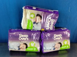 SleepOvers by Cuties SmallMedium Bedwetting Underwear (3865 lbs, 15 count per pack)