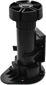 12 Pack Black Cabinet Leveler Legs Adjustable Furniture Legs Adjusts from 3-78 to 5-18, for Furniture, Cabinets Ect