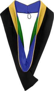 $25 Endea Graduation Bachelors Hood for Science, Mathematics, Political Science, College Degrees - University Academic Regalia