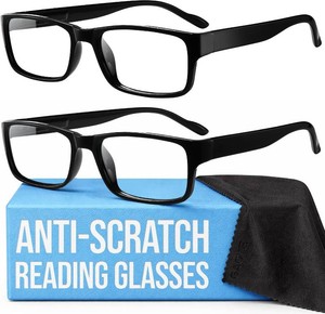 Gaoye - Blue-Light Filter, UV Protection - Readers with Rectangle Frames
