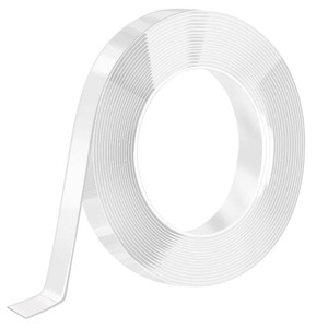 Nano Strong Mounting Adhesive Tape Double Sided Tape Heavy Duty Removable Clear Two Sided Double Stick Wall Tape 12in10ft