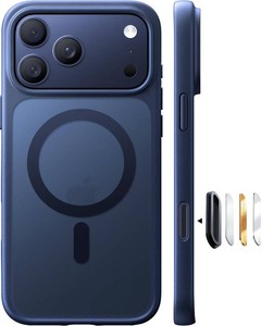 $26 TORRAS Stronger Magnetic & Shockproof for iPhone 17 Pro Max Case Deep Blue
