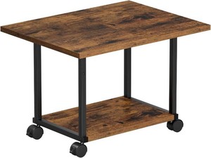 $30 Asgolion Printer Table, 2-Tier Under Desk Printer Stand, Printer Cart