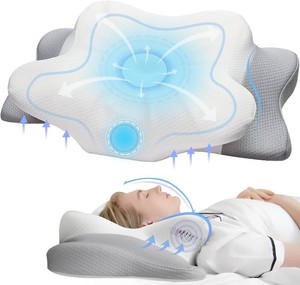 $22 Cervical Pillow for Neck & Shoulder Pain Relief Sleeping - Ergonomic Contour Pillows - Memory Foam Pillow for Side, Back & Stomach Sleepers