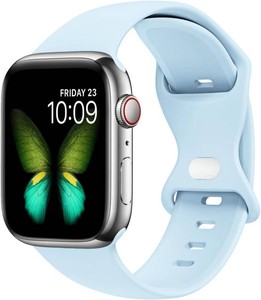 Sport Bands Compatible with Apple Watch Ultra 321 49mm, Series 1110 4642mm, 987 4541mm, SE 654 4440mm, 321 4238mm SM ML for Women Men Silicone iWatch Band