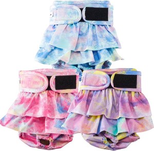 $22 Reusable Dog Diapers Female Washable, Premium Doggie Diaper for Dogs, Pack of 3, Highly Absorbent Extra Large Dog Diaper for Heat, Incontinence and Puppy Training(XL)