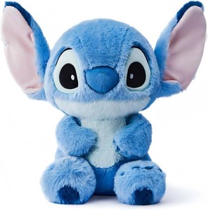 $20 MINISO Disney 10 Stitch Plush Stuffed Animals, Cute Stuff Palm Pals with Fuzzy Texture and Embroidered Details, Squishy Toys, Flexible Ears, Stitch Gifts for Girls Plushy Suitable for All Ages