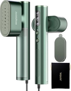 $63 Jack   Rose Travel Steamer for Clothes,100-220V Portable Iron,15s Heat Up,Steamer   Iron 2 In 1, Travel Size,Large Ceramic Heat Panel,for Global and Europe