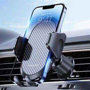 $20 miracase Phone Holders for Your Car with Metal Hook Clip, Air Vent Cell Phone Stand Car Mount, Universal Automobile Cradle Fit for iPhone Android and All Smartphones, Dark Black