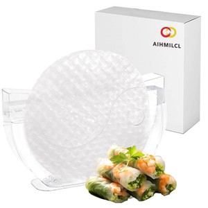 Spring Roll Water Dipper Rice Paper Water Bowl Holder Summer Roll Water Bowl Rice Paper Wrappers for Spring Rolls 10.62 One Pack(R ice P aper Not Included)