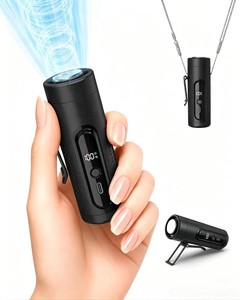 Clip On Waist Fan, Mini Portable Pocket Fan with Ice Cooling Plate