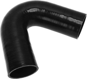 $24 ACROPIX 63mm2.5 Inch ID 135 Degree Silicone Elbow 4-Ply Reinforced Silicone Straight Coupler Intercooler Heater Air Intake Pipe Radiator Coolant Tube 150mm 1 Pc