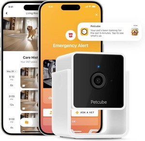 $32 Petcube Cam   Indoor Wi-Fi Home Security Camera with App, 1080p HD