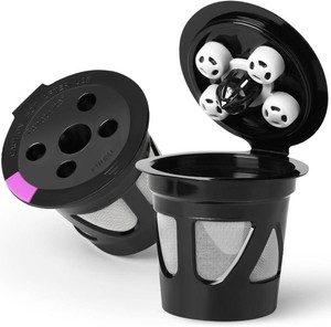 Reusable K Cups for Keurig with 5 Holes, MultiStream Technology, 2 Pack