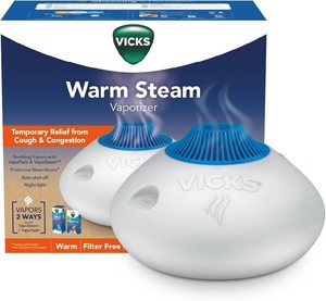 $22 Vicks Warm Steam Vaporizer & Humidifier for Small and Medium Rooms