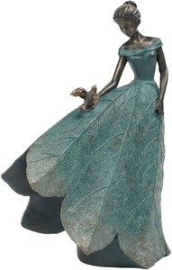 $25 Guichifun Fairy Statue Leaf Angel Girls Gardening Gifts for Women