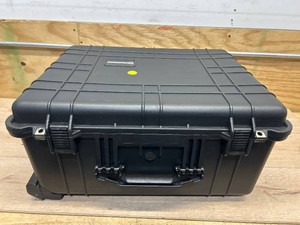 $90 Strongway 24.5in. Rolling All-Weather Protective Storage Case, IP55 Water Resistant, Black