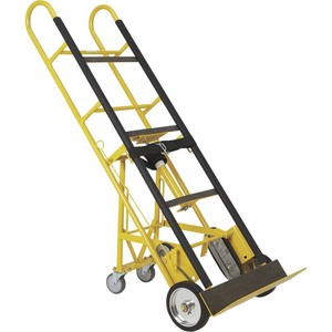 $200 Strongway Industrial Hand Truck, 1200-Lb. Capacity (see photos for damage)