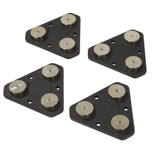 $290 Strongway Speed Skate Movers, 4-Pk., 1650-Lb. Load Capacity, Aluminum