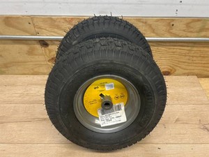 $136 Klutch Pneumatic Mower Tire Assembly, 166.50-8, Turf Saver Tread (Pack of 2) $135.98