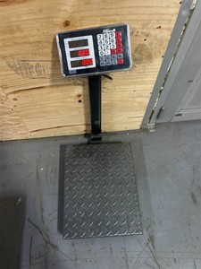 XtremepowerUS 600LB Weight Computer Scale Digital Floor Platform Shipping SKU 92050