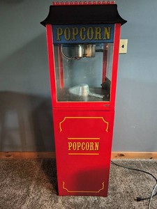 Freestanding Floor Model Popcorn Machine