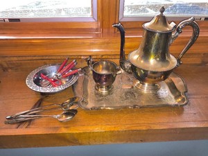 Vintage tea serving set