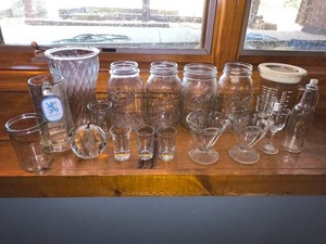Glassware items Lot-18 pieces