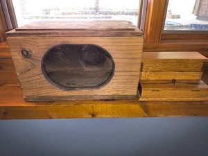 Vintage Hand Crafted Wooden Box