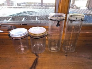 Variety of Clear Containers