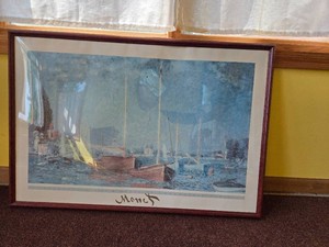 Monet Framed Print Argenteuil