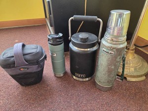 Stanley - YETI Thermoses & Lowepro Camera Holster - Lot of 4