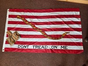 VINTAGE First Navy Jack Flag & Interchangeable multi-tool kit leather case -Lot of 2