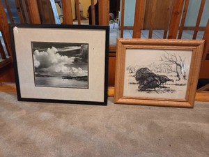 Golden Gate Before the Bridge & National Wild Turkey Federation Marble Print - Lot of 2
