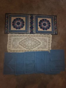 Vintage Table Runners and Placemats - Lot of 8