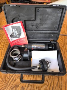 Cooling system and pressure cap tester kit