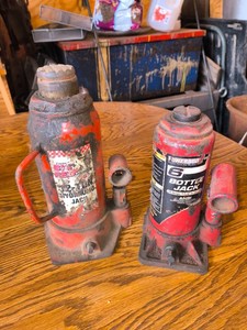 Vintage Hydraulic Bottle Jacks - Lot of 2