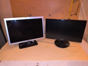 Computer Monitors-Dell & AOC