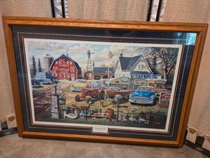 Framed Artwork-Bumper Crop by Ken Zylia