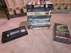 DVD and VHS lot-14 pieces