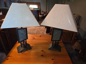 Pair of Barretta Ashley furniture table lamps
