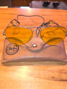 Ray Ban Aviator Glasses with Case