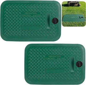 $37 2 Pcs 12x17 Irrigation Valve Box Cover, Sprinkler Valve Cover Replacement