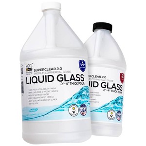 $127 Superclear Deep Pour Epoxy Resin 1.5 Gallon Kit, Clear 2-4 Casting Resin