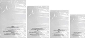 $24 400 Count Combo Pack Warning Bags - 6x9, 8x10, 9x12, 11x14 Inch