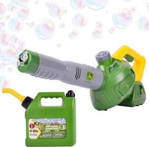 $26 John Deere Bubble Leaf Blower - 24 oz Refill, Bubble Machine - Ages 3