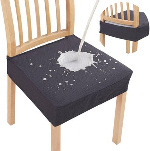 $49 Smiry Waterproof Seat Covers for Dining Room Chairs, Set of 6