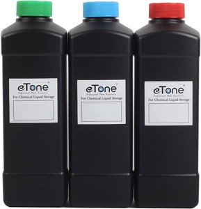 $20 eTone 3x 1000ml Darkroom Chemical Storage Bottles Film Photo Developing Processing 1L